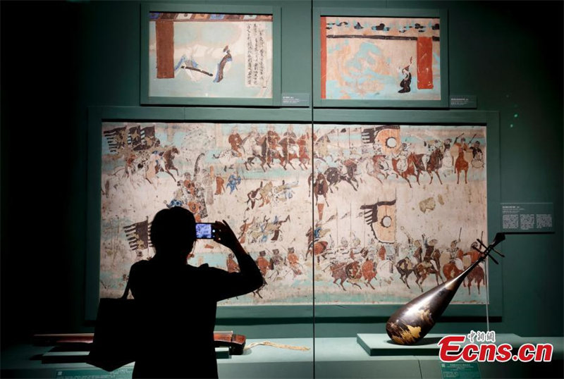 Chine : ouverture d'une exposition sur Dunhuang au Musée du Palais