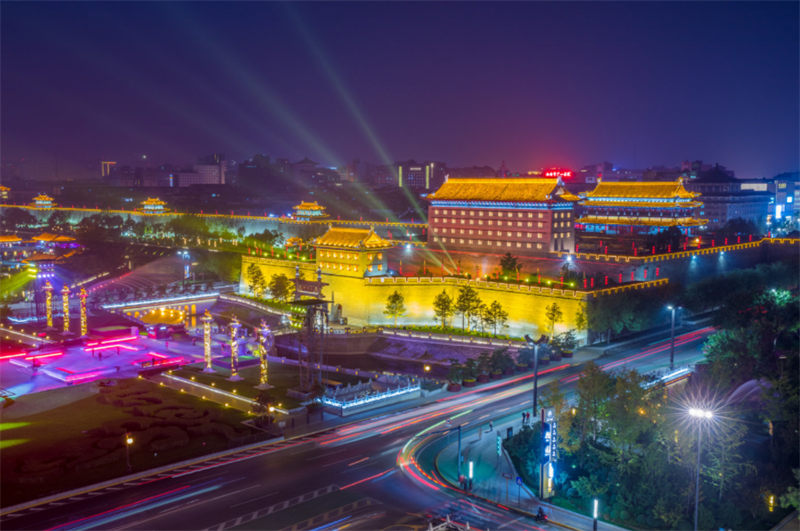 Les remparts de Xi'an : anciens en apparence, jeunes au c?ur