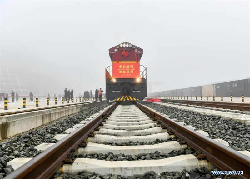 Chine : le Guizhou lance son premier service direct de train de marchandises Chine-Europe