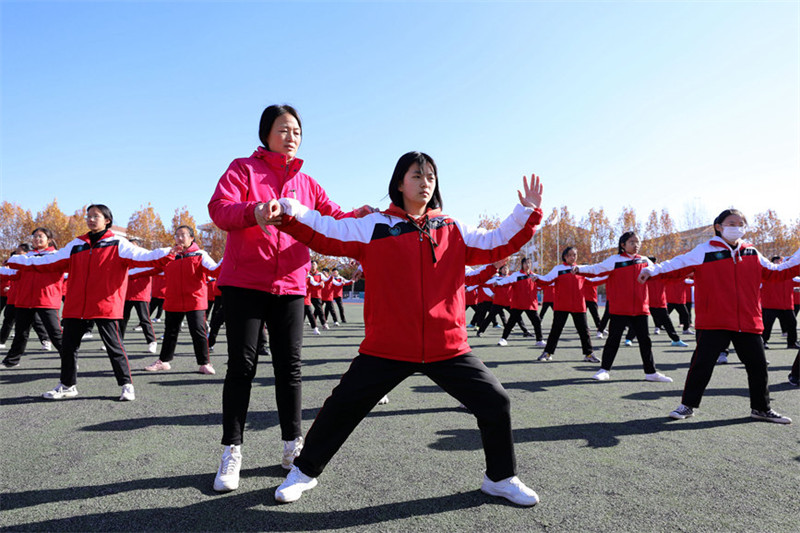 La transmission nationale du ta?-chi dans des écoles du Henan