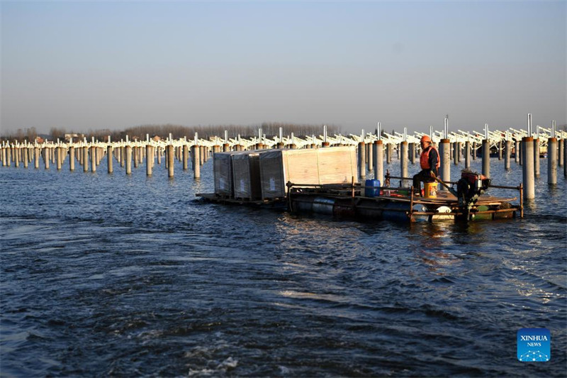 Anhui : la centrale photovolta?que du réservoir de Jiangji connectée avec succès au réseau