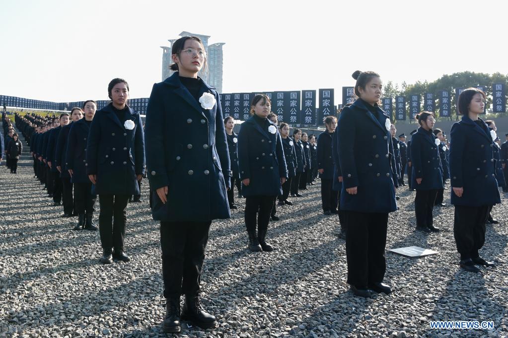 La Chine organise une cérémonie commémorative nationale pour les victimes du massacre de Nanjing