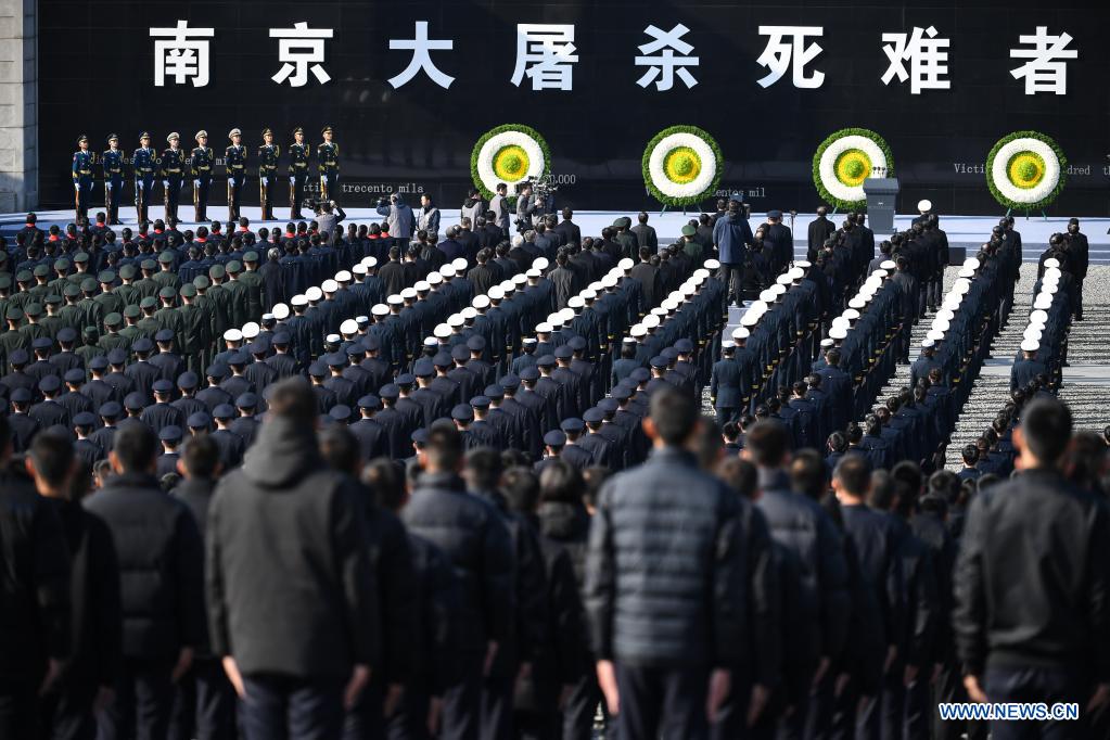 La Chine organise une cérémonie commémorative nationale pour les victimes du massacre de Nanjing