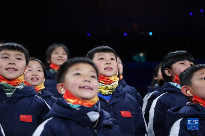 Dans les coulisses du ch?ur qui a chanté l'hymne olympique lors de la cérémonie d'ouverture des JO d'hiver