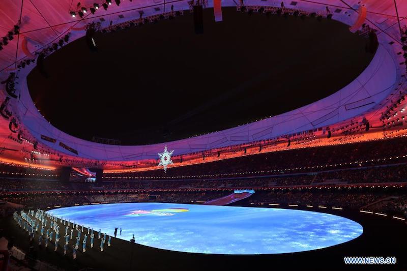 Cérémonie de cl?ture des Jeux paralympiques d'hiver de Beijing 2022