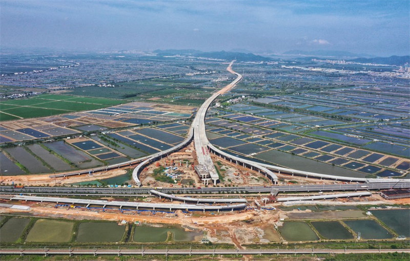 Chine : construction d'une autoroute au Guangdong