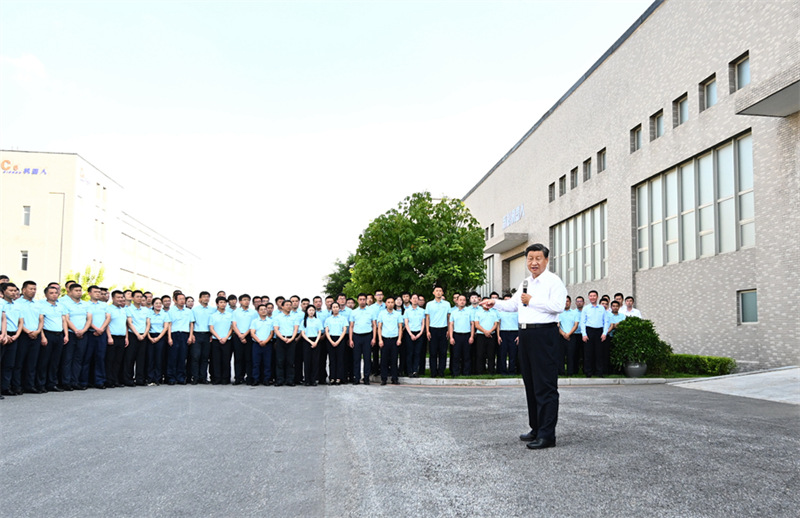 Xi Jinping inspecte la ville de Shenyang dans le nord-est de la Chine