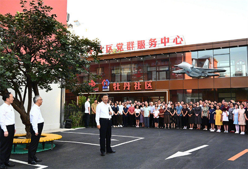 Xi Jinping inspecte la ville de Shenyang dans le nord-est de la Chine