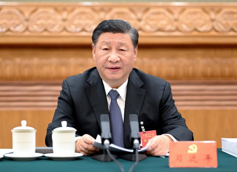 Xi Jinping préside la deuxième réunion du présidium du 20e Congrès national du PCC