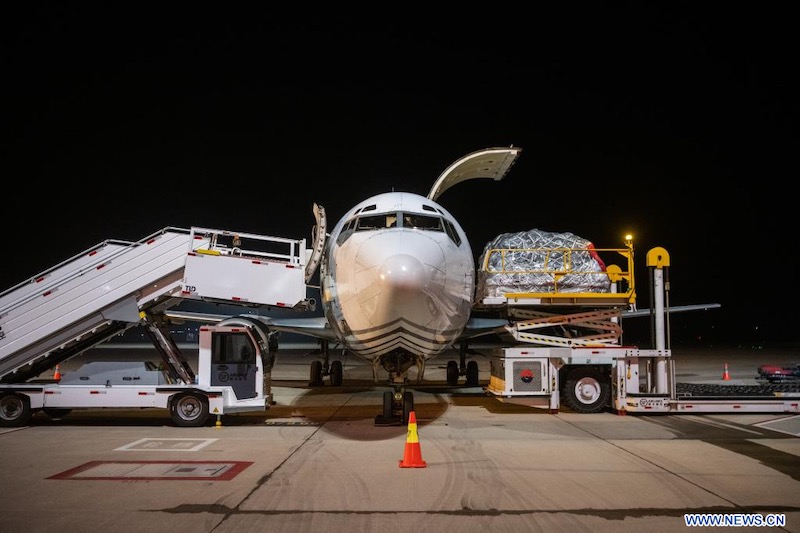 Le premier aéroport de fret chinois ouvre sa première ligne dédiée au fret