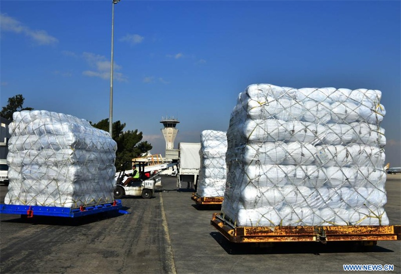 Arrivée en Syrie d'une nouvelle aide humanitaire post-séisme de la Chine