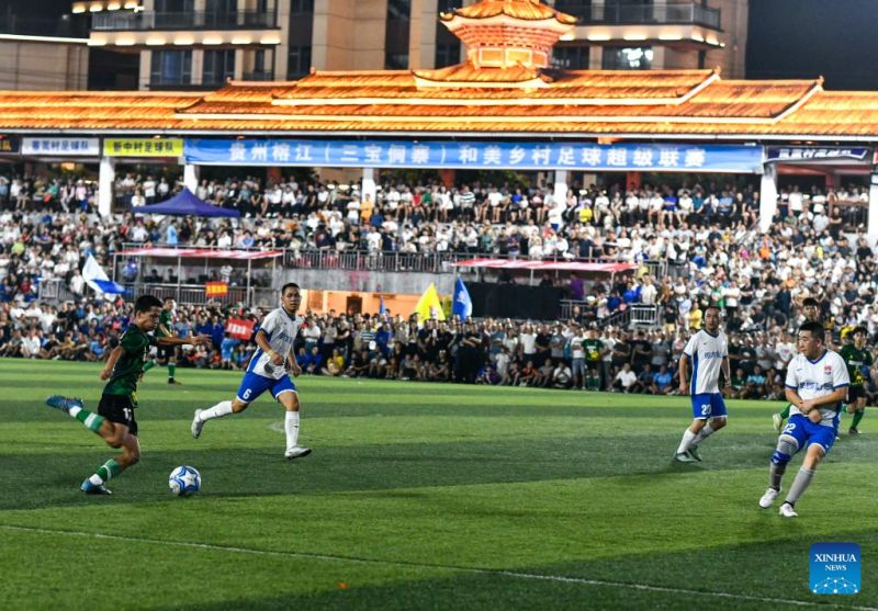 Guizhou : une ??Super Ligue de football des villages?? à Rongjiang