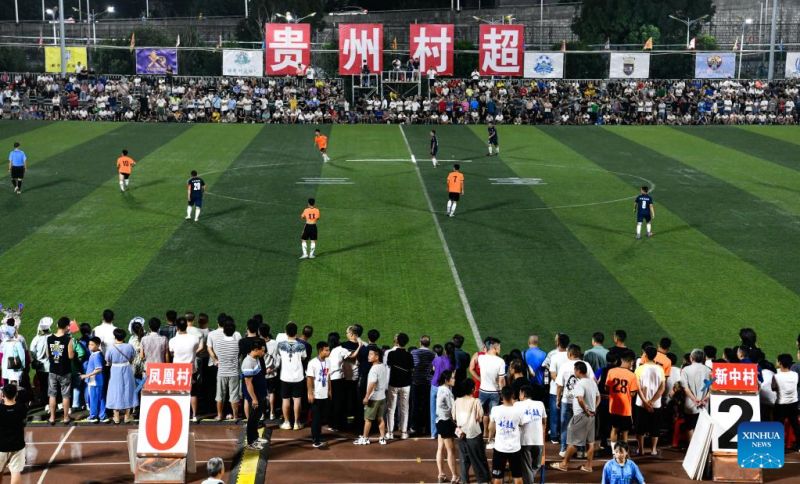 Guizhou : une ??Super Ligue de football des villages?? à Rongjiang