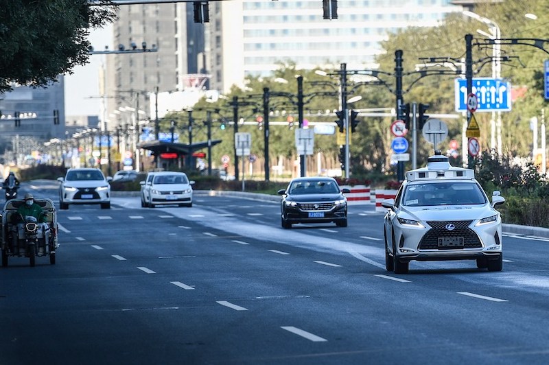 La Chine à l'avant-garde du développement et du déploiement des taxis sans conducteur