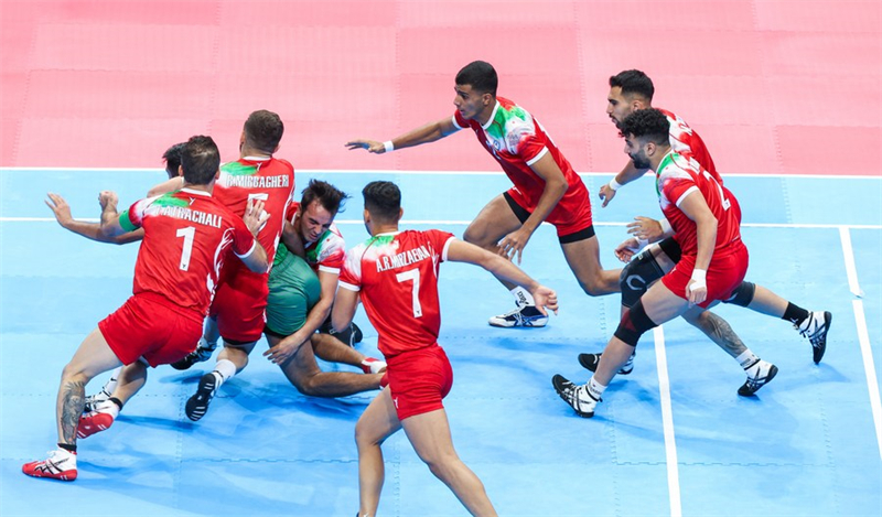 Jeux asiatiques de Hangzhou : match de kabaddi