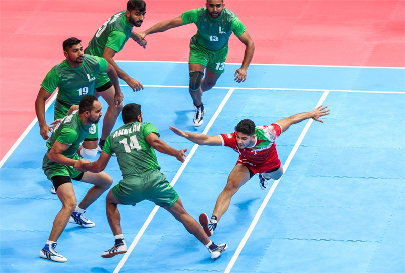 Jeux asiatiques de Hangzhou : match de kabaddi