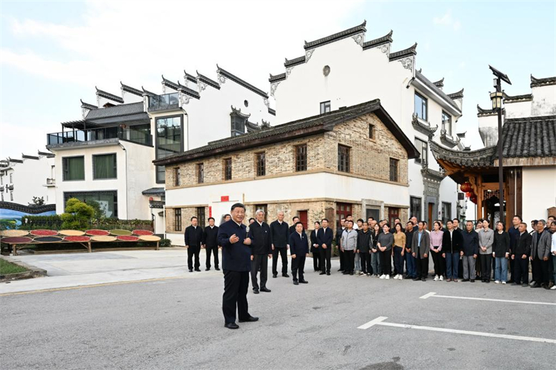 Xi Jinping inspecte Jingdezhen et Shangrao dans la province orientale du Jiangxi