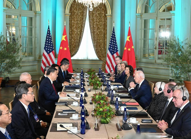 Xi Jinping et Joe Biden discutent de questions stratégiques essentielles pour les relations sino-américaines et pour le monde entier