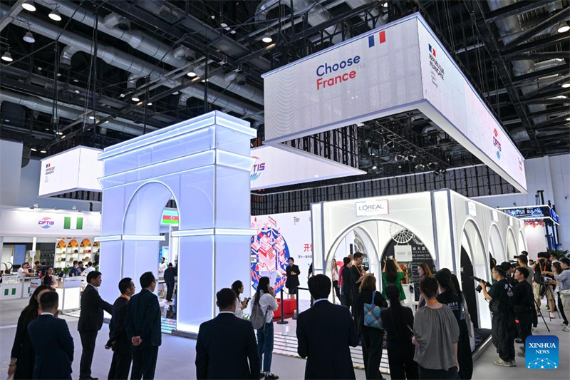 En images : le pavillon national de la France au CIFTIS 2024 à Beijing