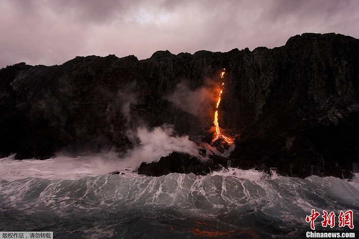 Nouvelle éruption volcanique à Hawaii (2)