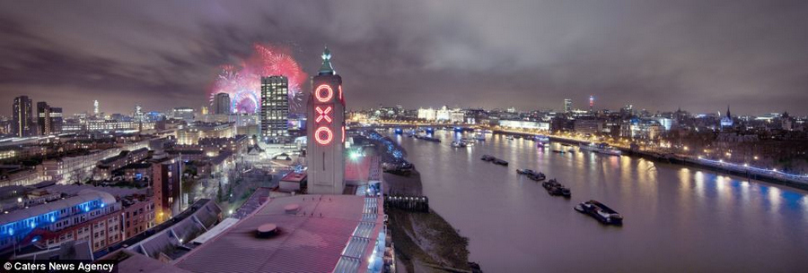 Panoramas nocturnes de Londres