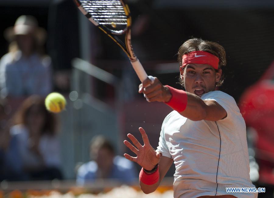 L'Espagnol Rafael Nadal a remporté sa 5e victoire depuis son retour de blessure en battant en deux sets (6-2, 6-4) le Suisse Stanislas Wawrinka, dimanche 13 mai en finale du Masters 1000 de Madrid.