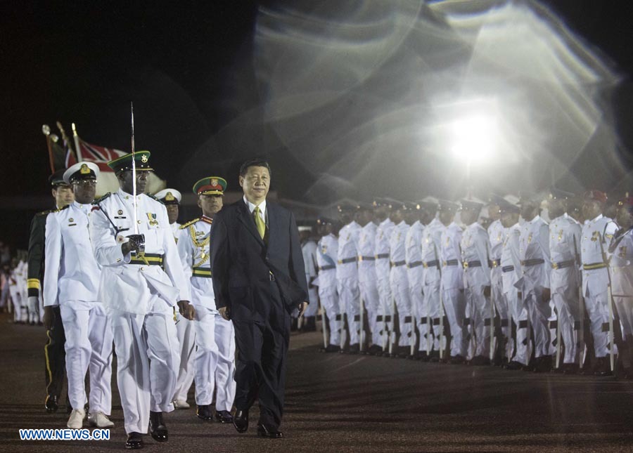 Le président chinois déclare que sa visite à Trinité-et-Tobago donnera de la vitalité aux relations bilatérales (2)