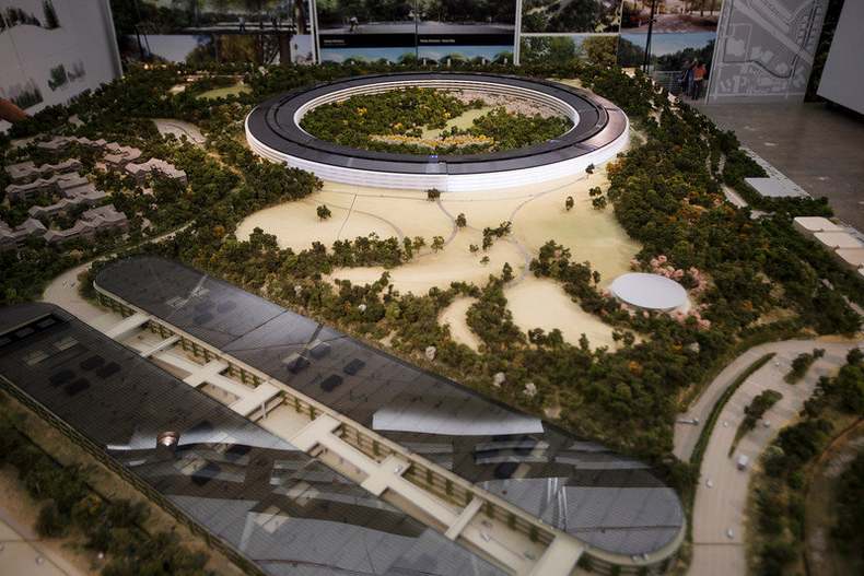 Les plans du futur siège d'Apple en forme de soucoupe volante (7)